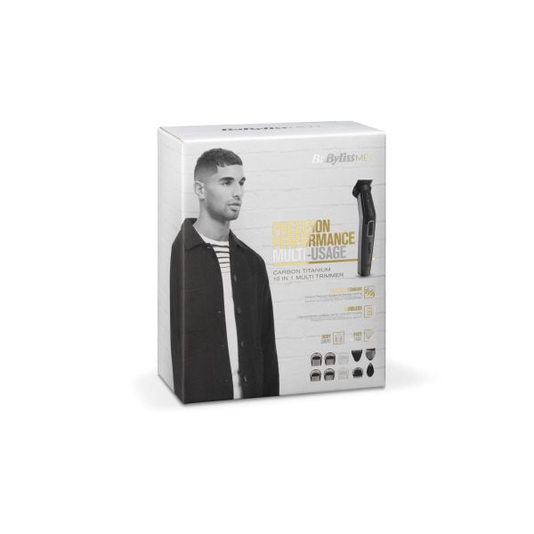 BaByliss MEN MT727SDE, 10 in 1 Carbon Titanium Multi Trimmer - Image 5