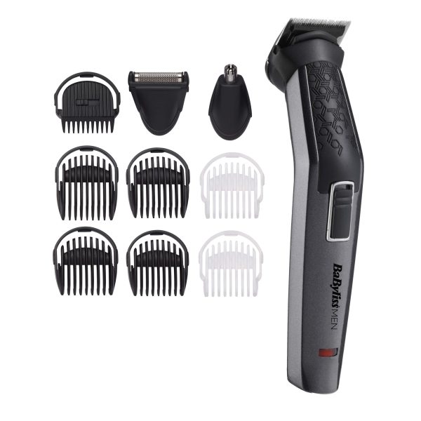 BaByliss MEN MT727SDE, 10 in 1 Carbon Titanium Multi Trimmer