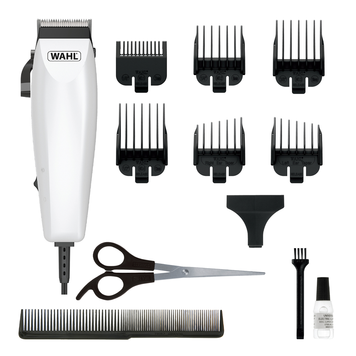 wahl easy cut 15 piece complete hair clipper kit