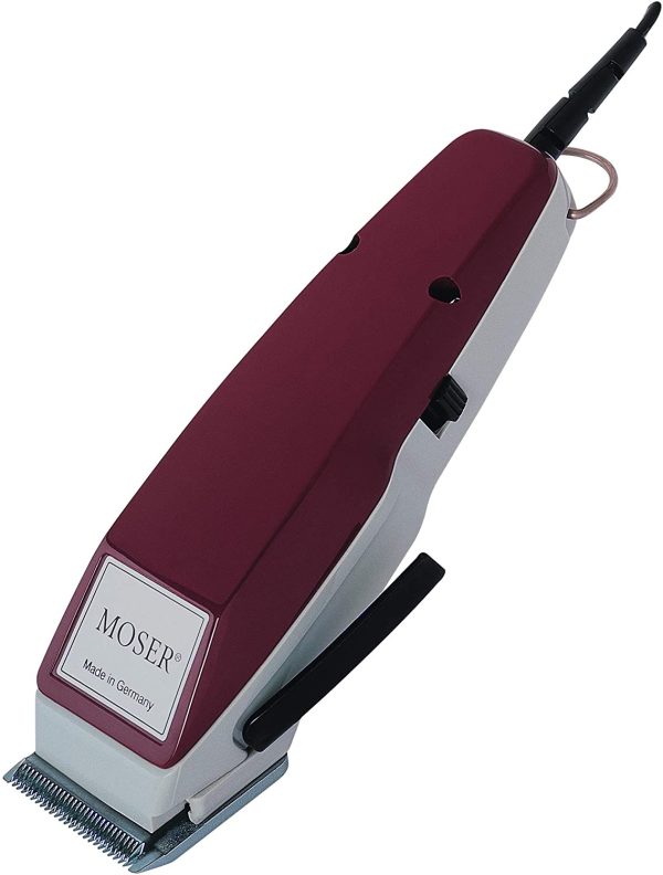 Moser 1400-0150 ، ماكينة قص شعر سلكية احترافية ، عنابي