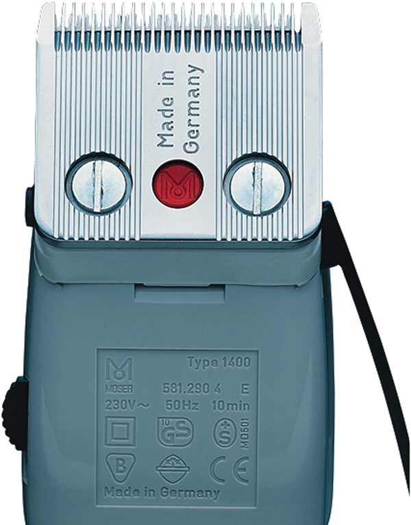 ⁦Moser 1400-0150 ، ماكينة قص شعر سلكية احترافية ، عنابي⁩ - الصورة ⁦5⁩