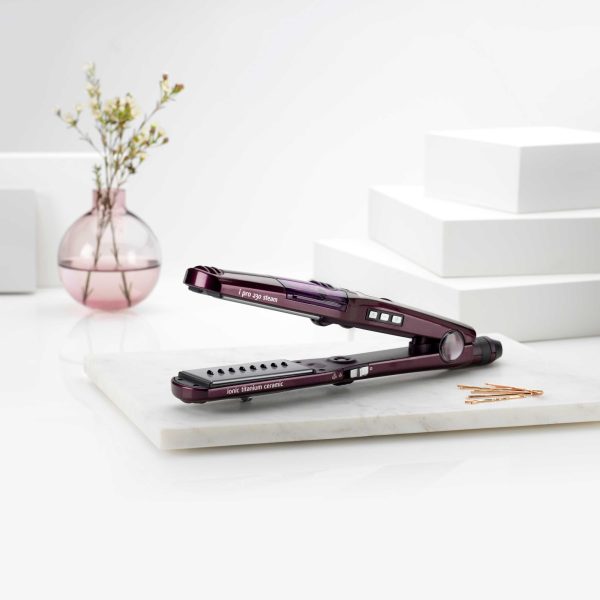 ⁦BaByliss ST395SDE Nano Titanium 230c Steam⁩ - الصورة ⁦2⁩