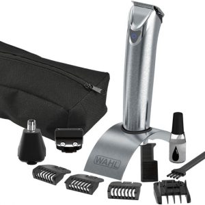 WAHL STAINLESS STEEL LITHIUM-ION TRIMMER -9818