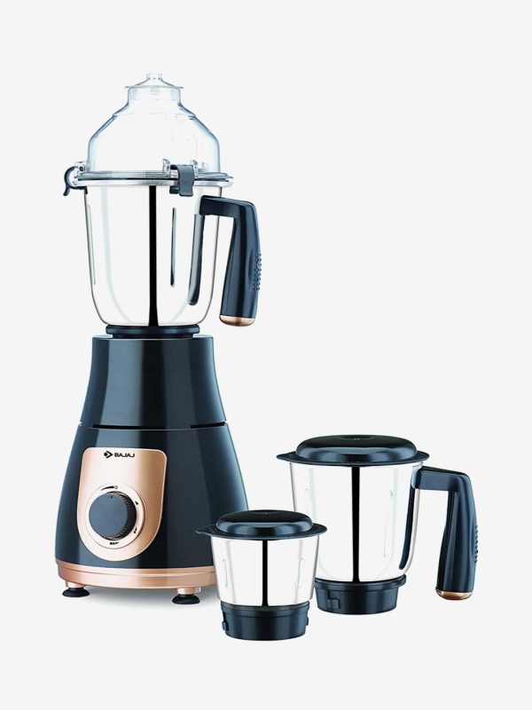 Bajaj GX 3701 750 Watts Mixer Grinder with 3 Jars (Black) Khalid Spectrum