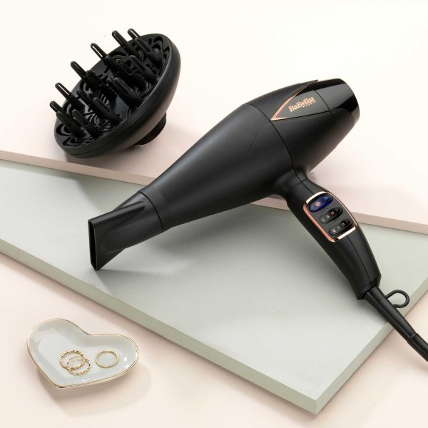 ⁦BaByliss D665SDE 2200 Watts, Digital motor Hair Dryer⁩ - الصورة ⁦7⁩
