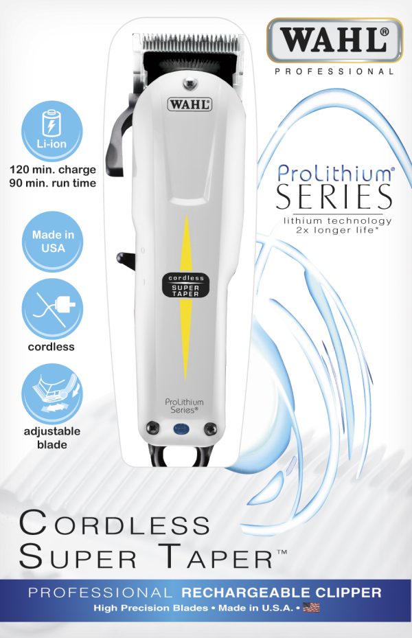 Wahl 8591 Cordless Super Taper Hair Clipper - Image 2