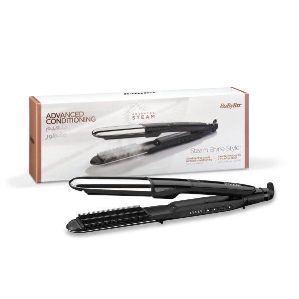 Babyliss ST496SDE Hair Straightener 230°C with Steam Function - Image 2