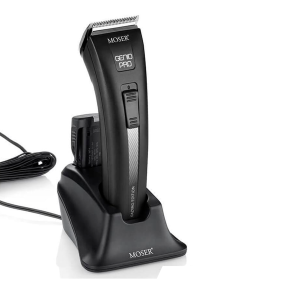 Moser Genio Pro Fading Edition Hair Clipper with Interchangeable Battery Pack 1874-0053 / 0153 Black