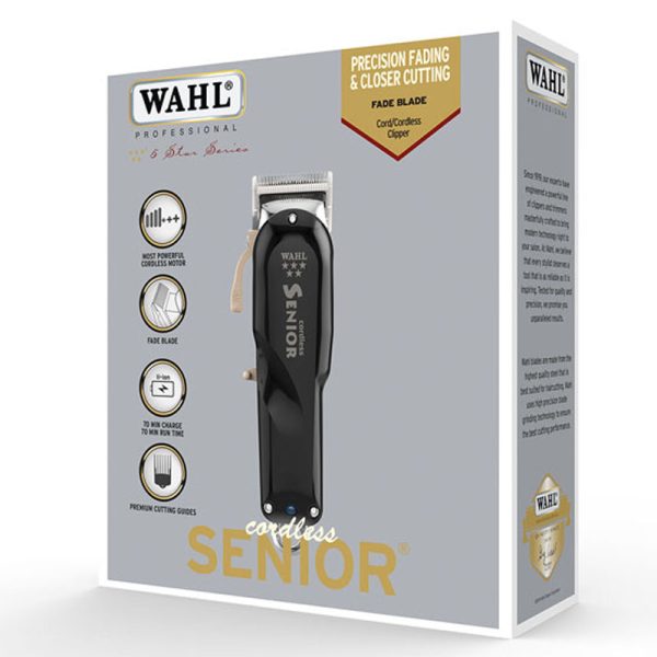 WAHL CORDLESS SENIOR CLIPPER - 8504 - Image 2