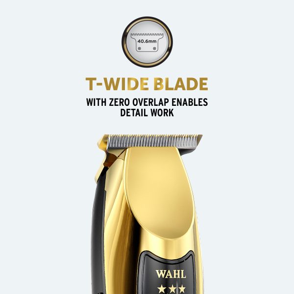 Wahl Professional Gold 5 Star Cordless Detailer 3023227 - Image 12
