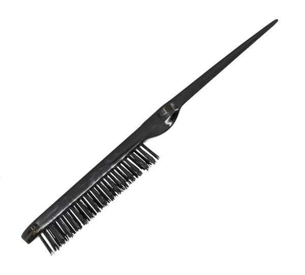 EUROSTIL 00105-50 Brush for hair, 3 rows , Black