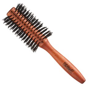 EUROSTIL 00110 Round Brush Wood, 24mm