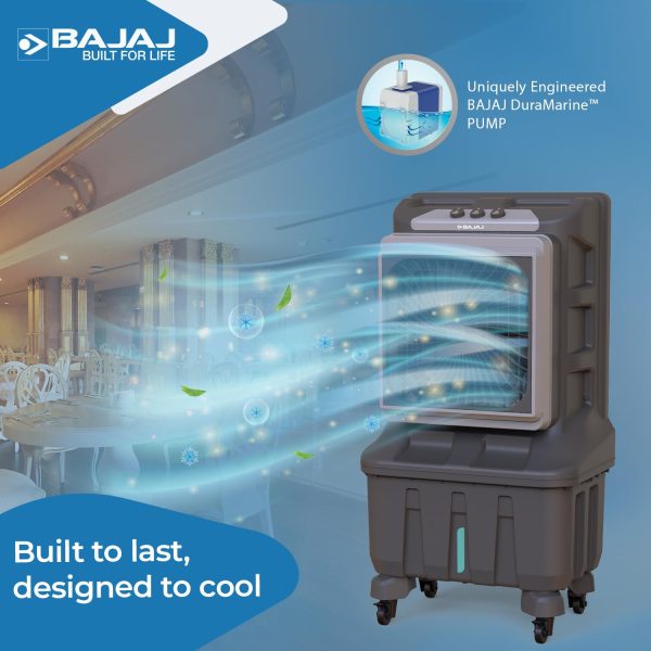Bajaj Xforce 100L Semi-Commercial Desert Air Cooler For Home - Image 2