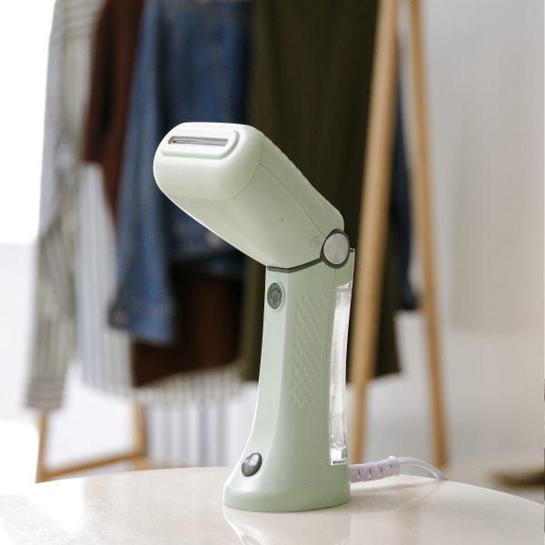 Conair GSC24E Handheld Travel Garment Steamer with Dual Voltage, 1100 W, 80 milliliters, Mint Green - Image 5