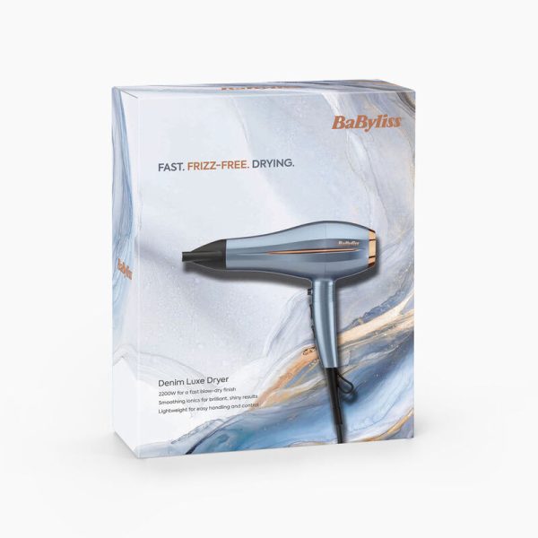 BaByliss Denim Luxe Hair Dryer - D251PSDE - Image 2